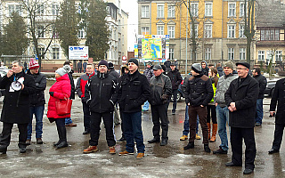 Zakończył się protest rolników w Mrągowie